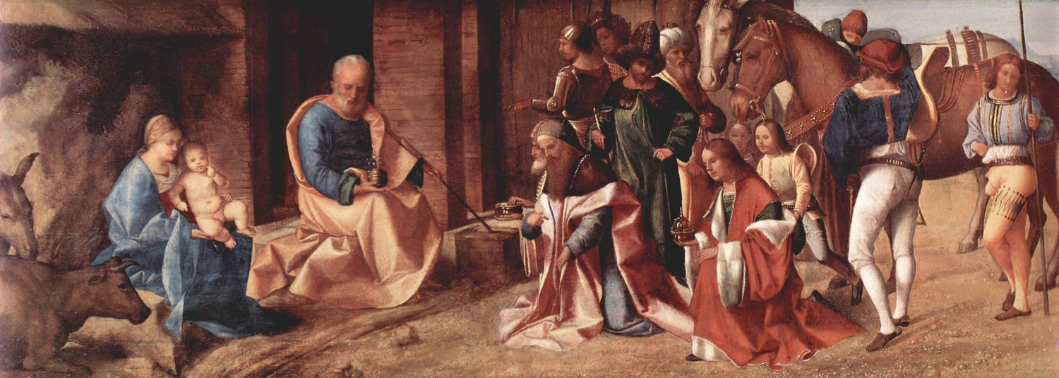 L'Adorazione dei Magi - National Gallery, Londra